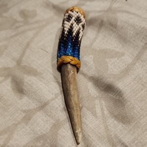 Beaded Tribal Style Pendant